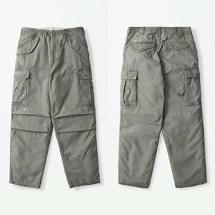 工装飞行员 MADNESS 25SS 余文乐多口袋水洗刀割破坏宽松工装裤男