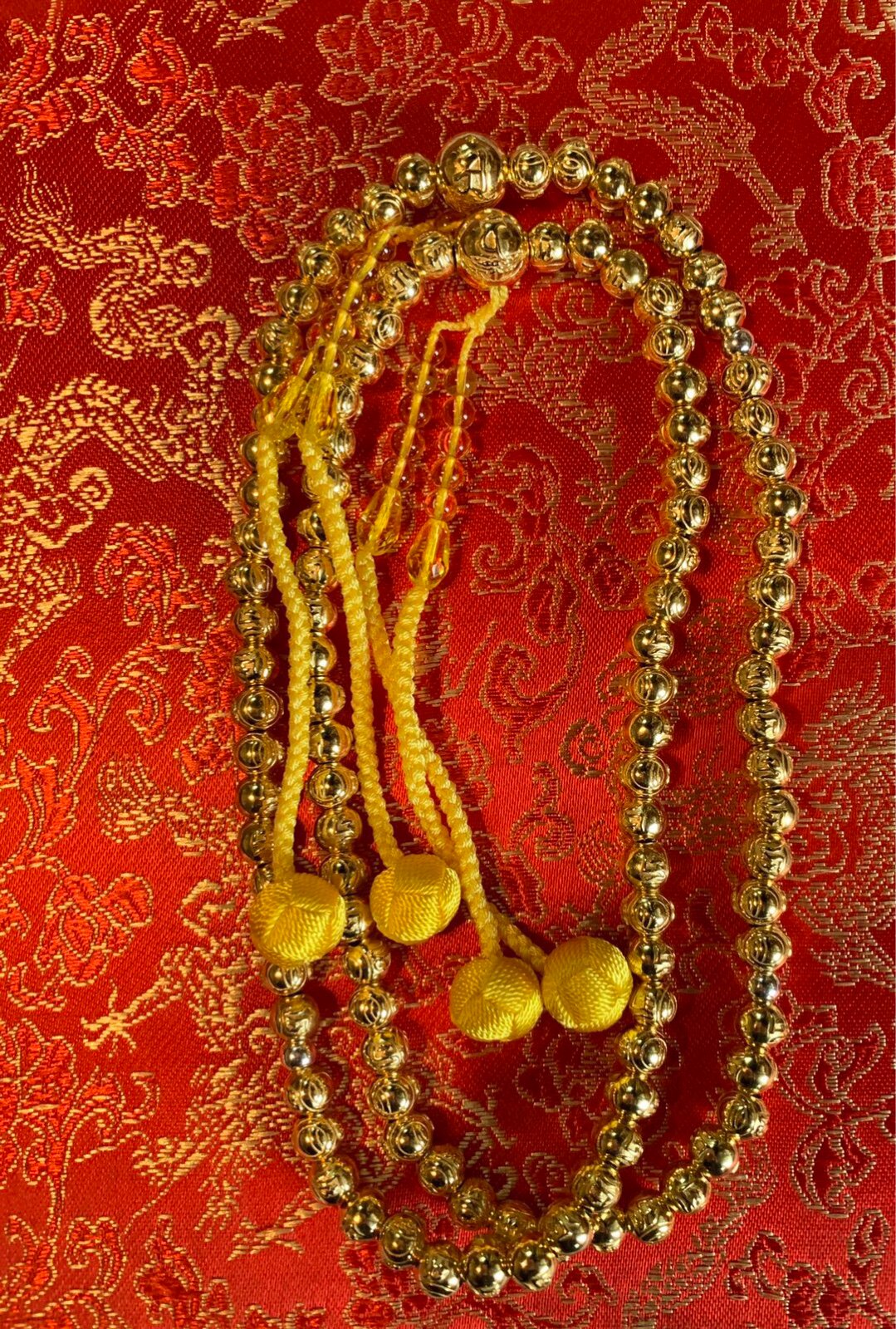 摩尼宝珠念珠虚空藏摩尼宝念珠纯银念珠18k金摩尼宝念珠如意宝珠