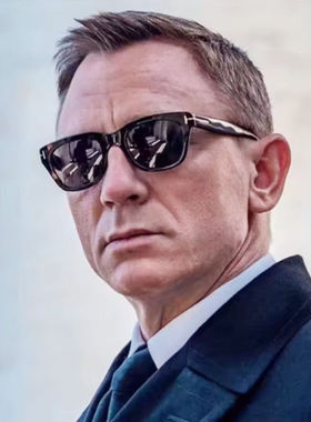 欧美复古朋克风米钉小方框太阳镜