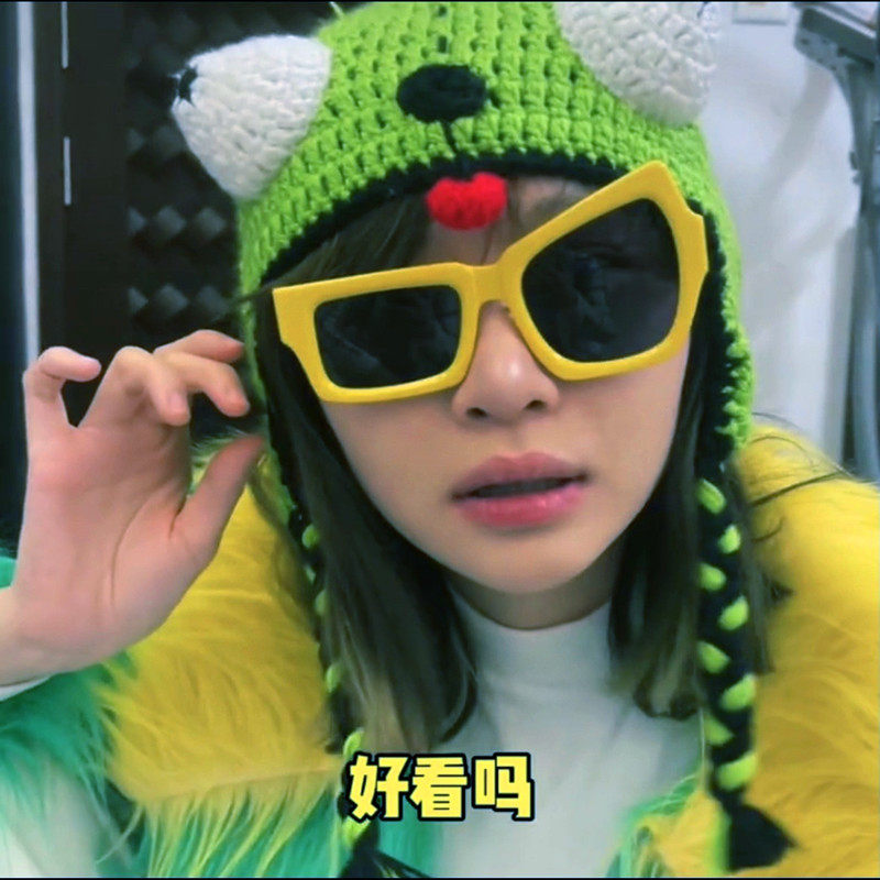 御米防紫外线不规则方形韩版女