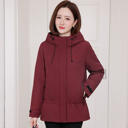 金狐狸冬季短款可拆内胆羽绒服