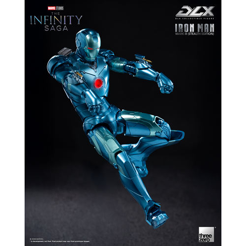 Threezero 3A DLX 钢铁侠Mark 3 MK3 潜行版 可动成品 预定金