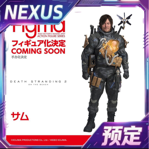 定金预售 GSC MF FIGMA死亡搁浅山姆1/12可动人偶手办