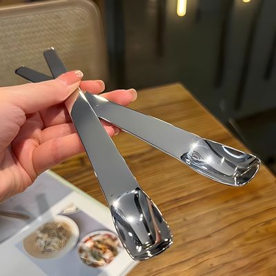不锈钢包小馄饨的专用工具勺挖馅勺挑馅勺饺子馅包子馅尺云吞水饺