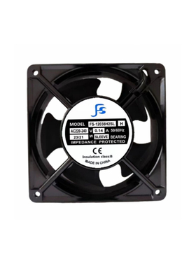 全新FS散热风扇风机 FS-12038H2BL/SL H 12厘米220V 0.14A 23/21W