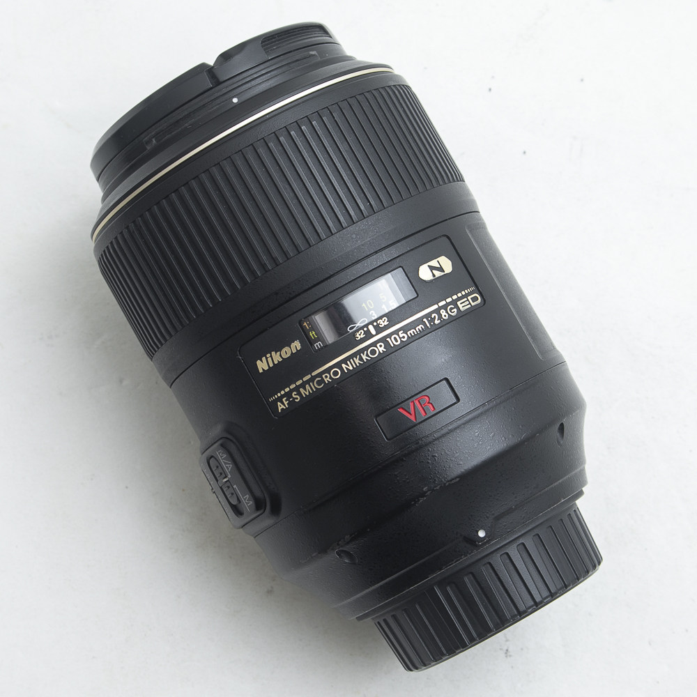 Nikon尼康AF-S MICRO 105/2.8G ED VR防抖微距单反镜头9新No.4142