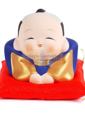 儿童节日本陶土摆件装饰