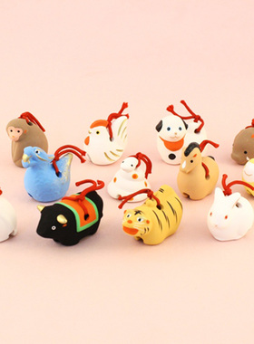 日本手作可抽干支动物旅游纪念品