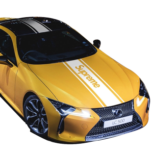 潮牌汽车贴纸引擎盖车头装饰车身贴拉花个性线条机盖车顶改装车贴