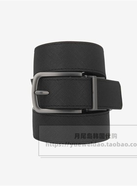 直邮Mind Bridge产地韩国代购 男士29mm双面牛皮腰带皮带MABT0004