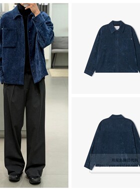 特价直邮liberclassy 韩国代购春秋冬男装宽松长袖衬衫夹克LW306