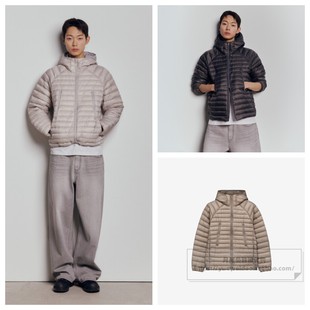 直邮Mind Bridge25冬男士韩国代购三色薄款连帽羽绒服M1DJ1101