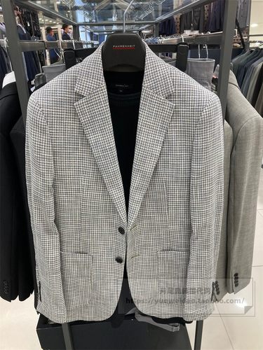 休闲时尚春秋修身西服外套上衣