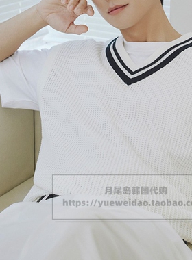 直邮Mind Bridge四季款男士韩国代购宽松圆领纯棉短袖T恤MXTS0150
