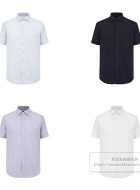 特价直邮ANDZ男装韩国代购夏修身商务时尚短袖衬衫ZF5D152