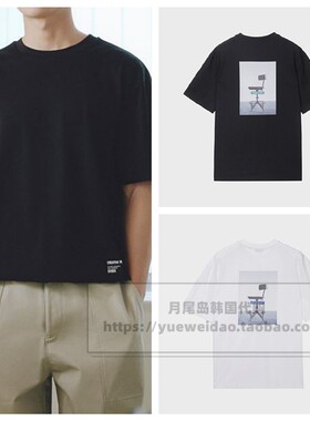 发货快直邮Mind Bridge韩国代购男士夏款宽松短袖圆领T恤MXTS3113