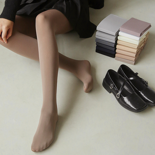 贴身日记万年基础款 袜子女 80D哑光雾面高弹天鹅绒抗起球打底连裤