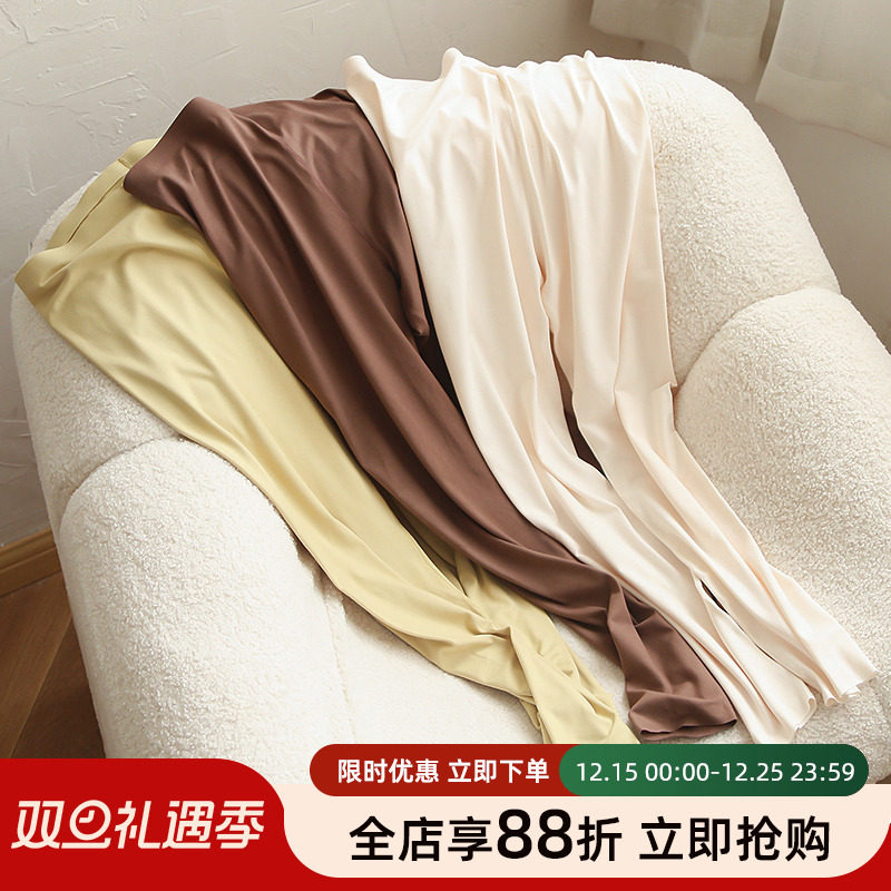 贴身日记薄款磨毛无痕保暖裤女