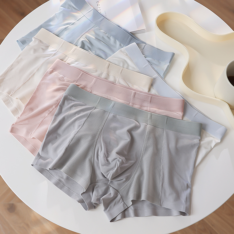 贴身日记镂空透气莫代尔内裤