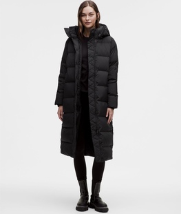 lululemon露露乐蒙Wunder Puff系列600蓬鹅绒九格连帽长款羽绒服