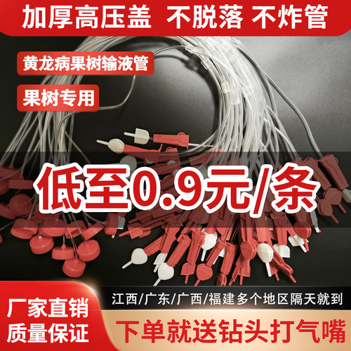 黄龙病果树高压加厚不脱注射器
