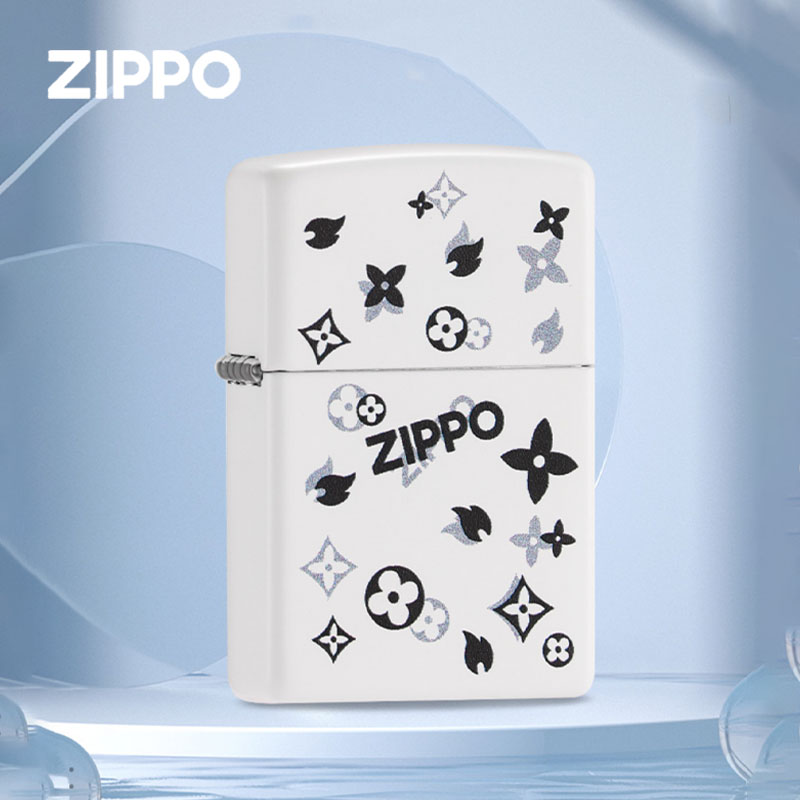zippo打火机正版收藏之宝正品个性彩印复古印花情人节礼物送男友