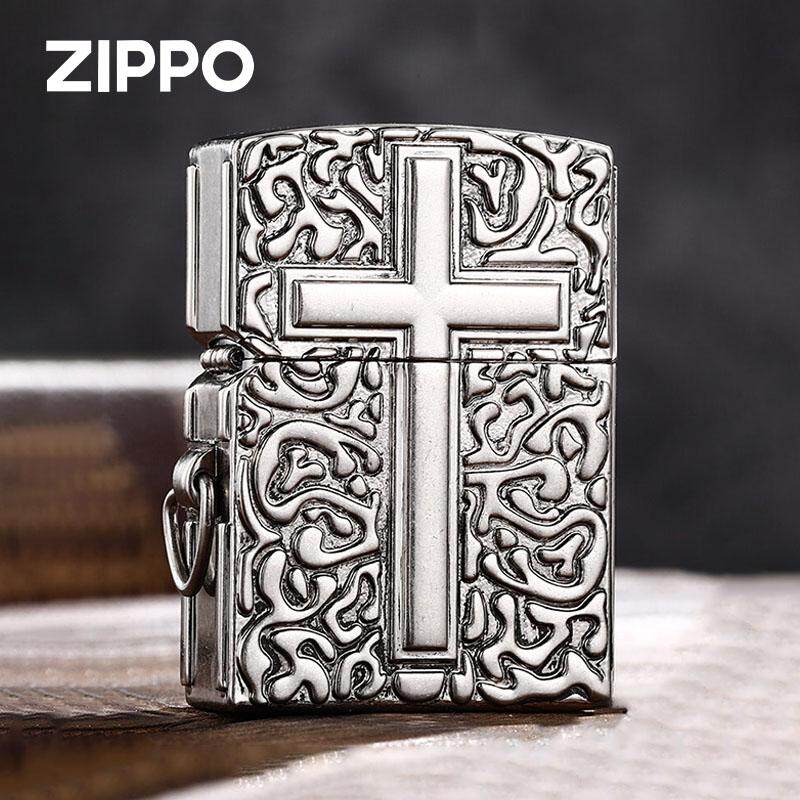 Zippo经典打火机 重甲六芒星 正品煤油防风打火机收藏送礼老公