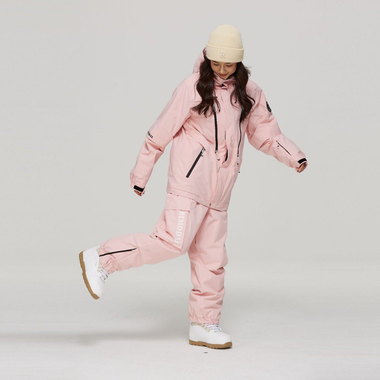 滑雪服套装男女同款纯色单板双板网红时尚新款滑雪