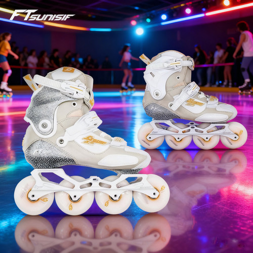 速尼思FT碳纤平花鞋成人高端轮滑