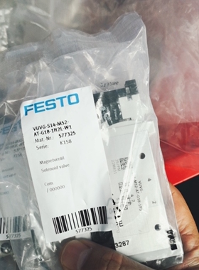 全新原装FESTO费斯托VUVG-S14-M52-AT-G18-1H2L-W1 577325  现货
