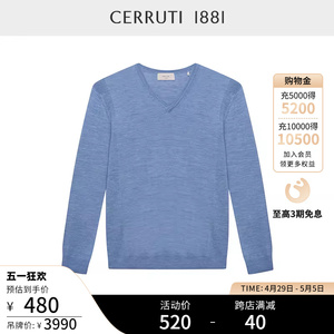 CERRUTI1881秋冬毛衣商务V领