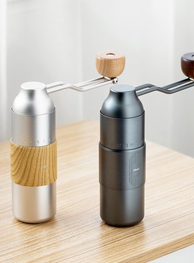 帝国 adolph联名/骑士手动研磨机手摇咖啡磨豆机专业外置调节刻度