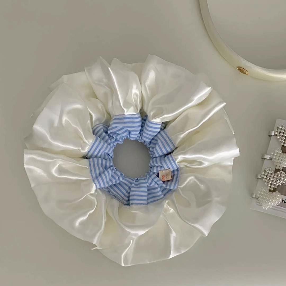 earlobe 春款头绳东大门代购简约清新大肠款发圈2