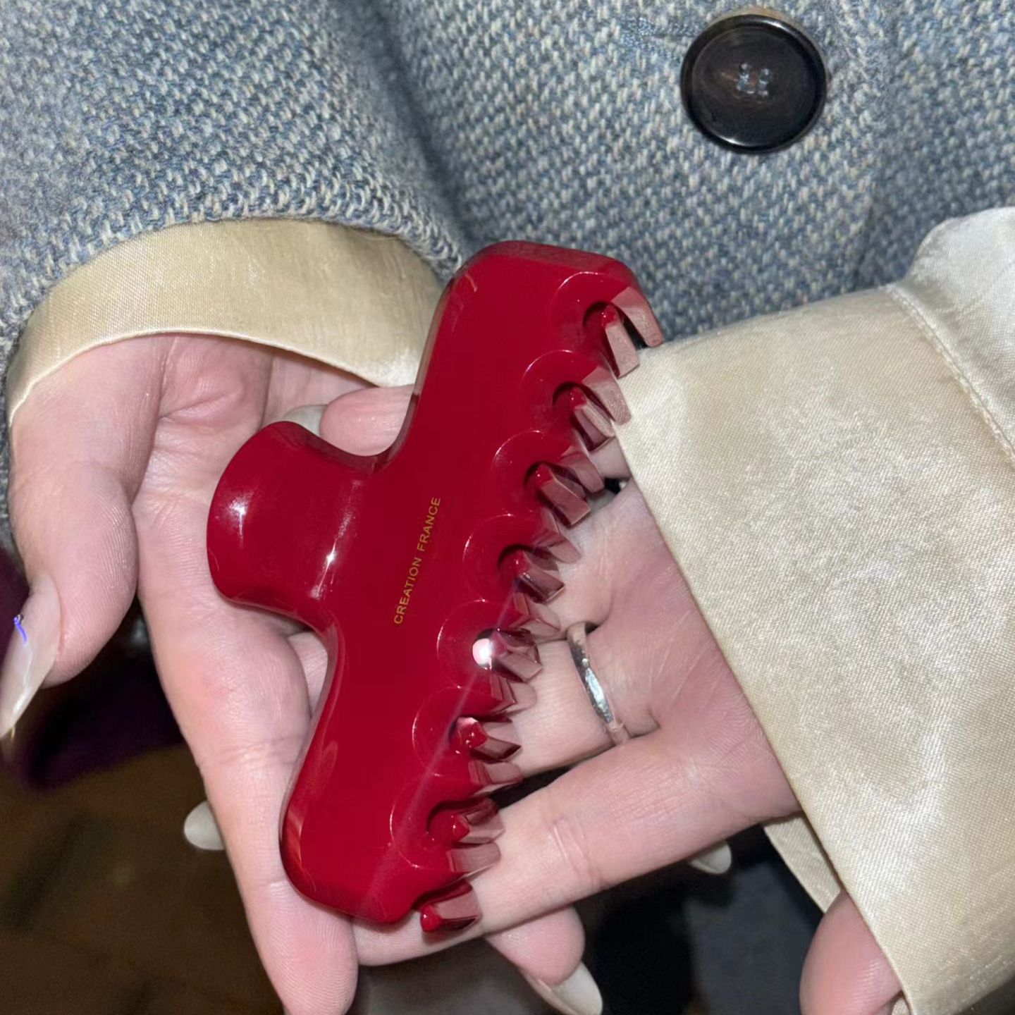 抓夹 豹纹 reina 简约东大门韩国代购时尚 11