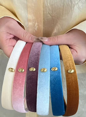 发箍reina东大门代购时尚简约 丝绒款 头箍11