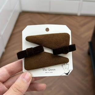 蝴蝶结款 发夹 刘海夹Queen简约东大门韩国代购