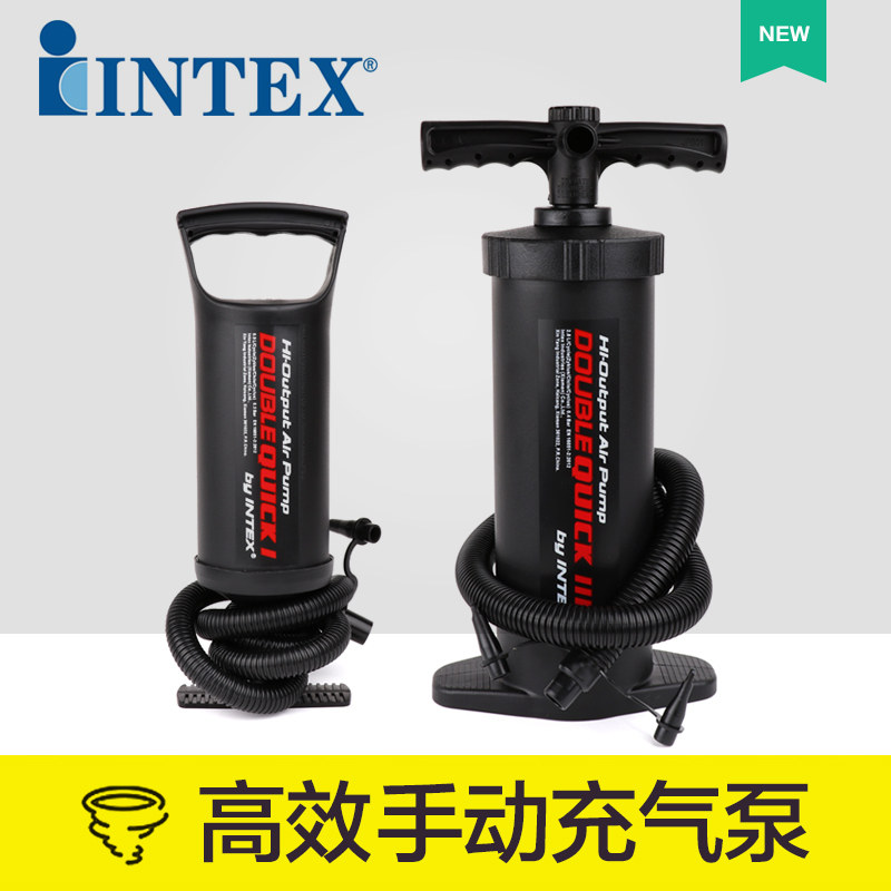 儿童便携手动式充气桶图片