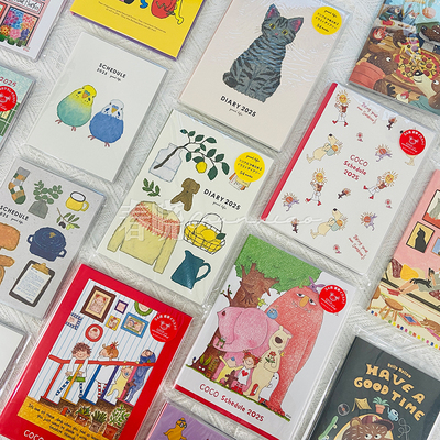 【40%off】日本GreetingLife coco酱2025年米津佑介手账本日程本