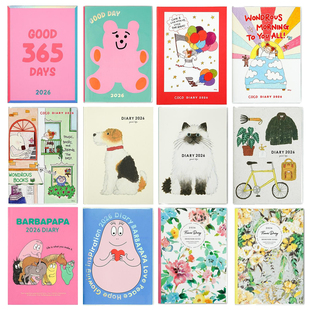 【40%off】日本GreetingLife26年COCO酱米津小狗熊猫日程本手帐本