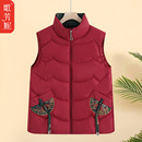 妈妈加厚羽绒棉马甲2025新款 秋冬奶奶保暖棉衣背心外套中老年女装