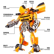 Biến hình đồ chơi King Kong Bumblebee Xe Robot Âm thanh và ánh sáng Phiên bản lớn Mô hình bé trai Đồ chơi trẻ em Jin Jiang - Gundam / Mech Model / Robot / Transformers