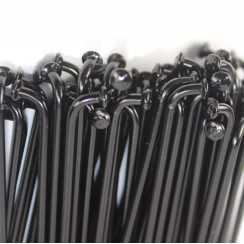 黑色10号电动车辐条10g电动自行车辐条儿童自行车钢丝3mm粗车条