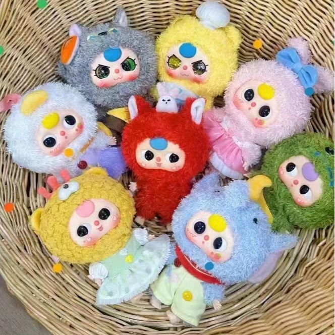 【确认款】正版baby three娃三岁童话幼稚园系列盲盒可爱公仔娃