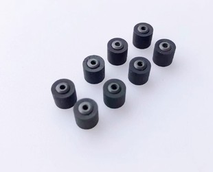 精品好用进口黑色压带轮6mmx5.6x1.0录音机卡座音响汽车收放机