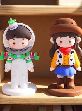 太空宇航员男孩牛仔女孩家居装饰