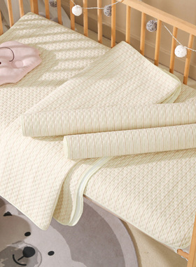 婴儿宝宝防水可水洗透气纯棉尿垫防漏防滑彩棉隔尿垫a类