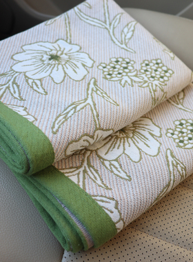 纯棉纱布枕巾一对装全棉成人枕头盖巾高档家用柔软吸汗透气情侣款