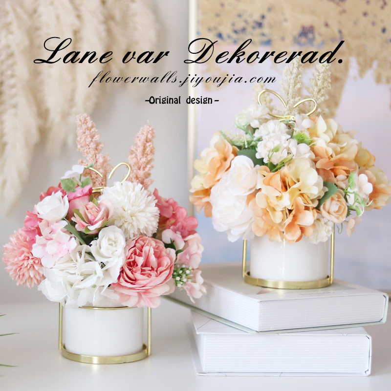 仿真花假花客厅摆件干花束餐桌摆花北欧家居茶几桌面装饰花摆设,家居饰品,仿真花/假花,淘宝优惠券,粉丝福利购,淘宝优惠卷