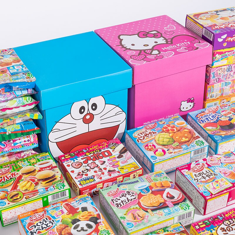 日本食玩手工diy可食抖音厨房套装糖果食丸儿童小学生女孩礼物