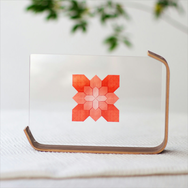 中空干花标本透明相框diy摆台永生花保存手工画框玫瑰花瓣礼物